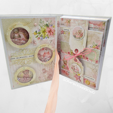 Warsztat on-line ALBUM TRIFOLD HELLO BABY GIRL – dostęp Warsztat on-line ALBUM TRIFOLD HELLO BABY GIRL – dostęp