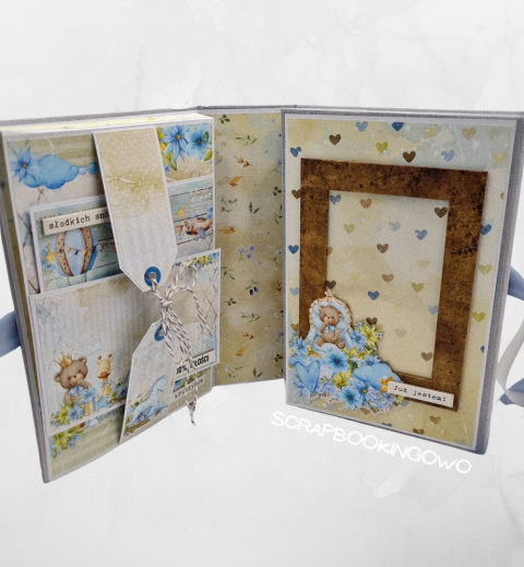 Warsztat on-line ALBUM TRIFOLD HELLO BABY BOY – dostęp Warsztat on-line ALBUM TRIFOLD HELLO BABY BOY – dostęp