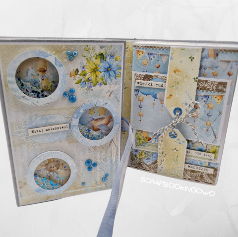Warsztat on-line ALBUM TRIFOLD HELLO BABY BOY – dostęp Warsztat on-line ALBUM TRIFOLD HELLO BABY BOY – dostęp